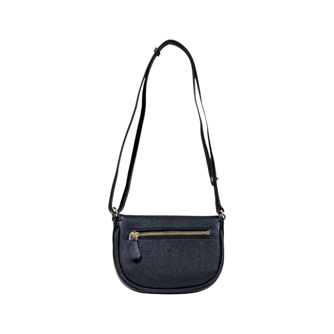Guess Borsa Donna Nero Tracolla Bottoni Automatici Tasche Interne Esterne Poliuretano 100% 18x16x5 cm HWBG95 36780