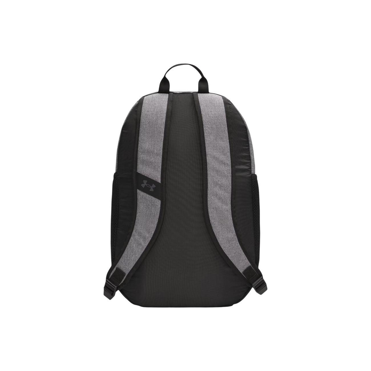 Zaino Uomo Grigio Under Armour Hustle Sport 6.0; Struttura 100% poliestere resistente con chiusura a zip e logo frontale. Sistema elastico porta-accessori, tasche laterali in rete e spallacci comfort regolabili, stile sportivo 4 stagioni. Posteriore 