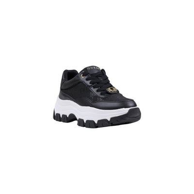 Guess Sneakers Donna Nero Lacci Poliestere Poliuretano Sportive Basse Autunno Inverno FLFBRT ELE12