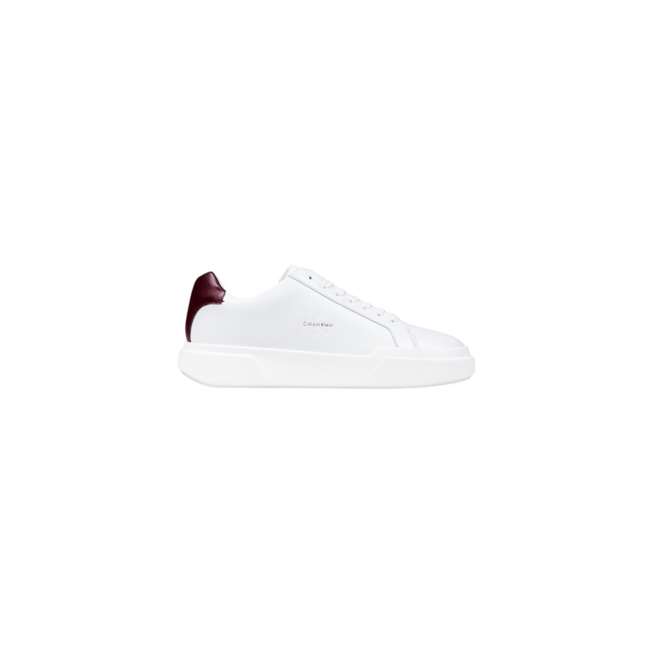 Calvin Klein Sneakers Uomo Bianche YM0YM01344 - Scarpe Pelle 100% Premium