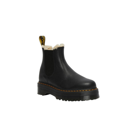 Dr. Martens Stivaletti Donna Nero Pelle Elastan Autunno Inverno 25635001