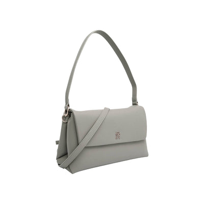 Tommy Hilfiger Women's Gray Handbag and Shoulder Bag - Bag with Internal Pocket 28x16x11cm