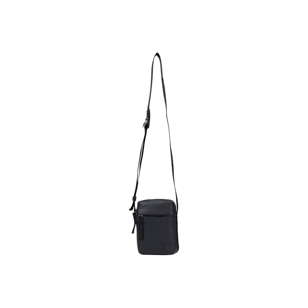 Calvin Klein Borsello Uomo Nero Cerniera Tasche Interne Esterne Poliuretano 100% Autunno Inverno LV04G3080G