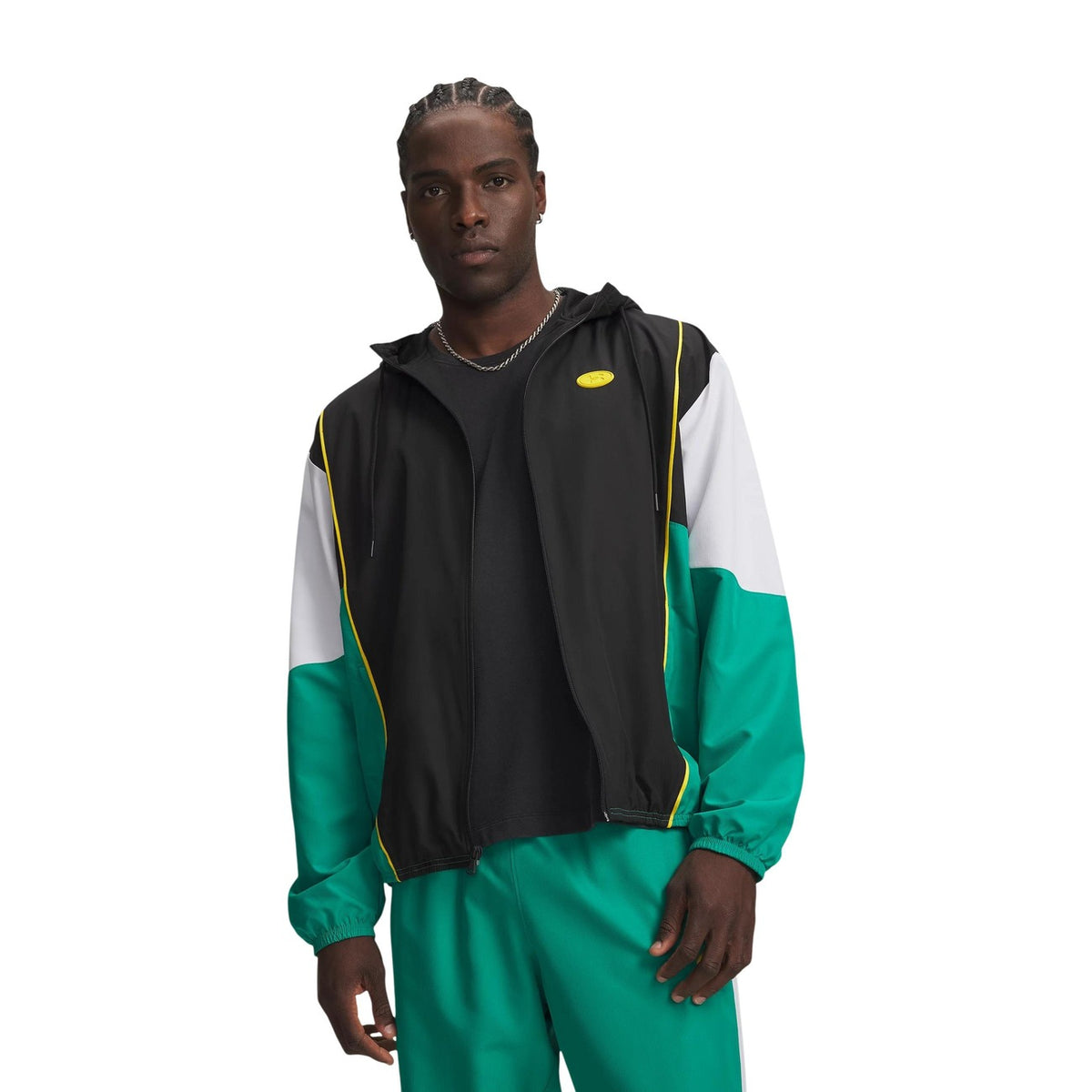 Giacca uomo Under Armour UA Storm – Giacca sportiva leggera con cappuccio color block 6013415.