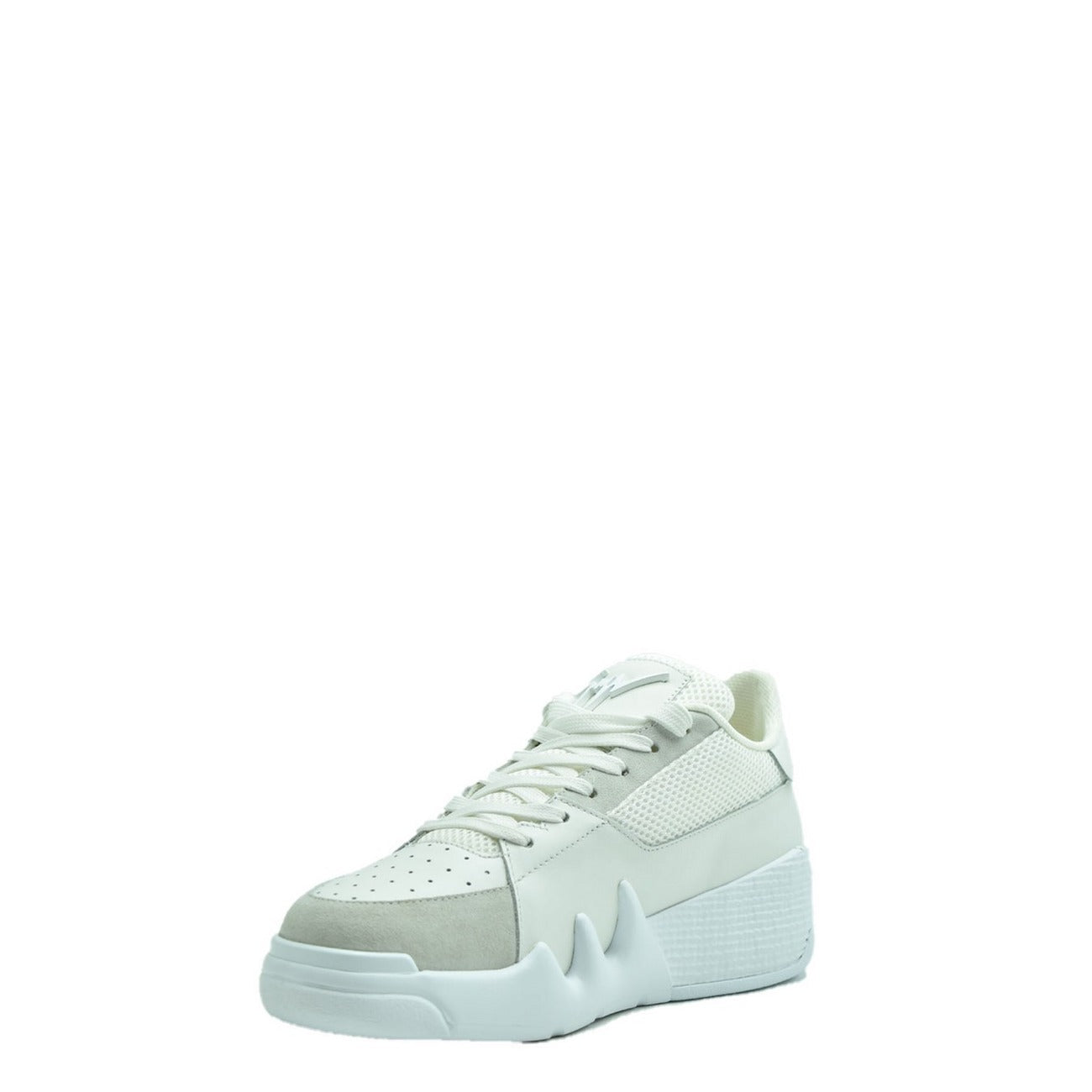 Giuseppe Zanotti Men's White Sneakers V_28476 - 100% Luxury Leather Shoes