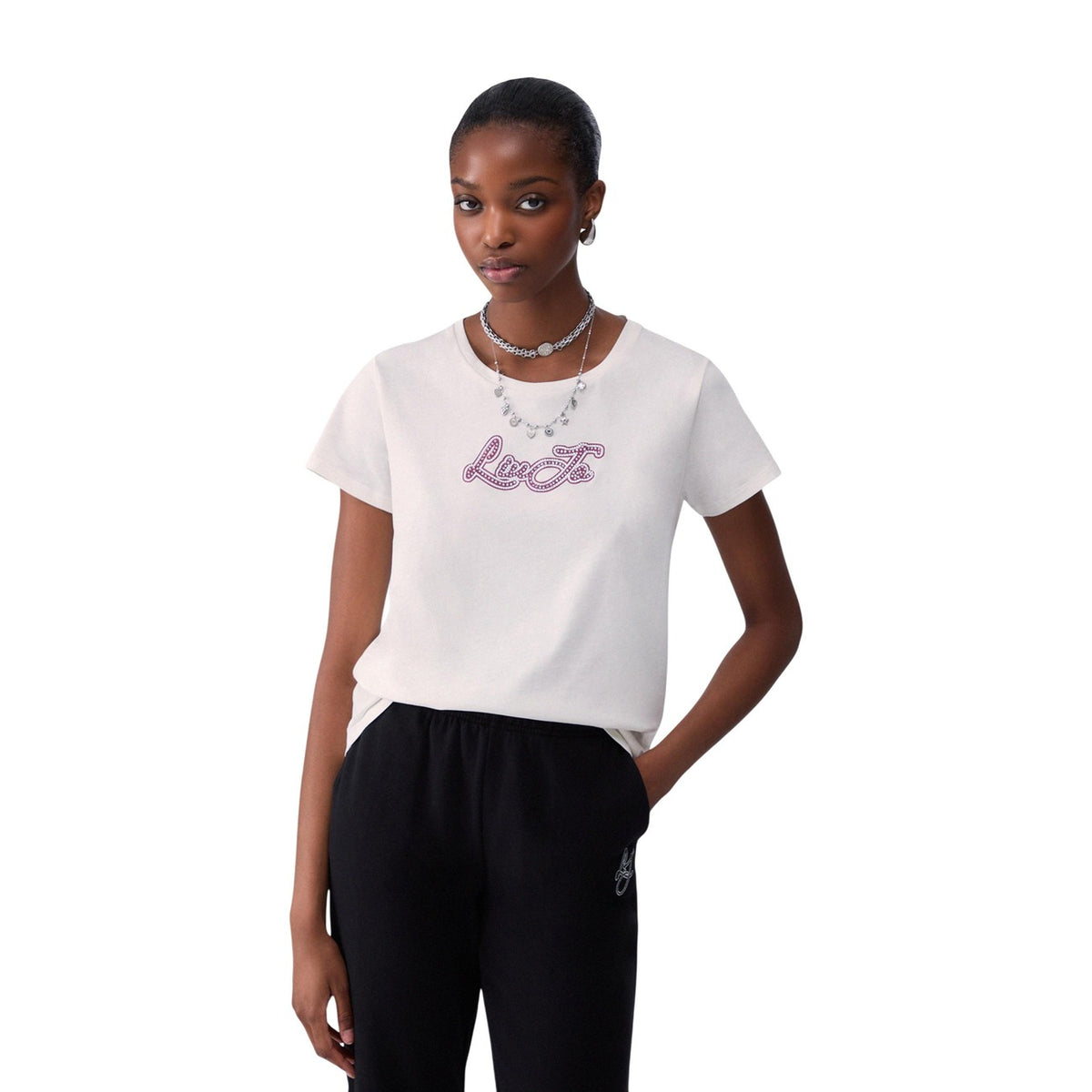 Liu Jo T-Shirt Donna BASIC T-SHIRT TF6283