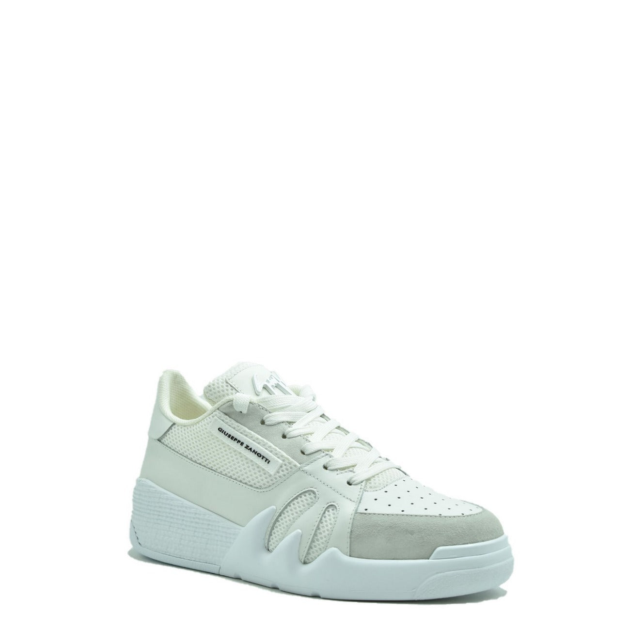 Giuseppe Zanotti Men's White Sneakers V_28476 - 100% Luxury Leather Shoes