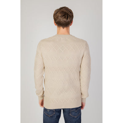 Only & Sons Maglia Uomo Beige Manica Lunga Cotone Acrilico Autunno Inverno 22027159