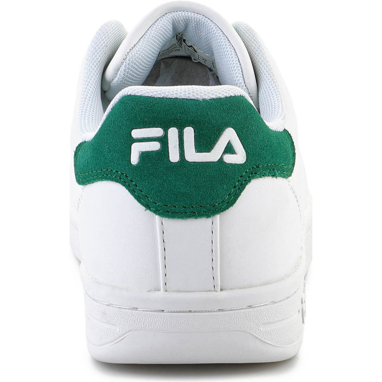 sneaker bassa da uomo Fila Crosscourt 2 Low in ecopelle bianca Vista posteriore