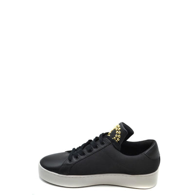 Sneakers Donna Michael Kors Nere in Pelle - Luxury American Style