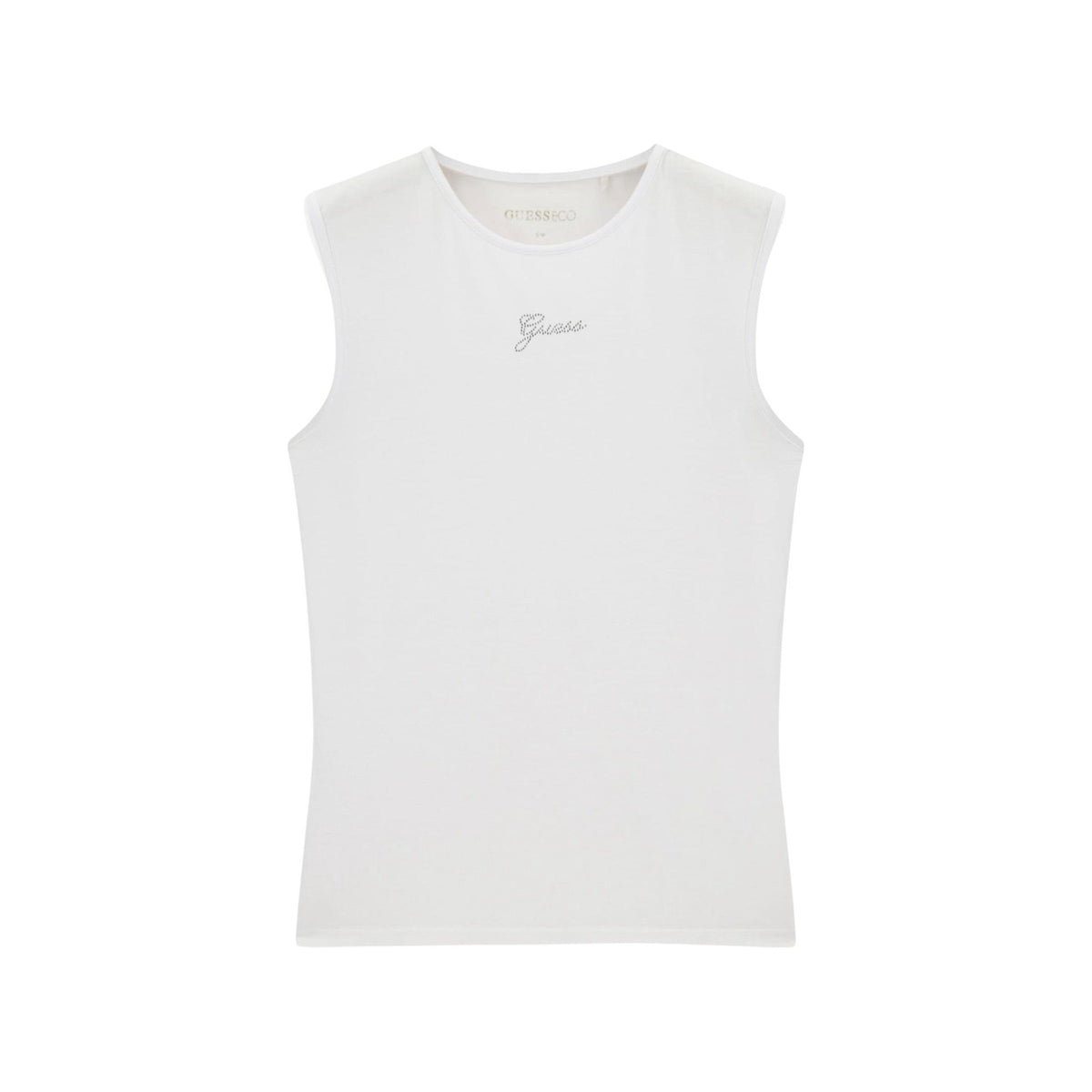 Guess Top con logo di strass Donna