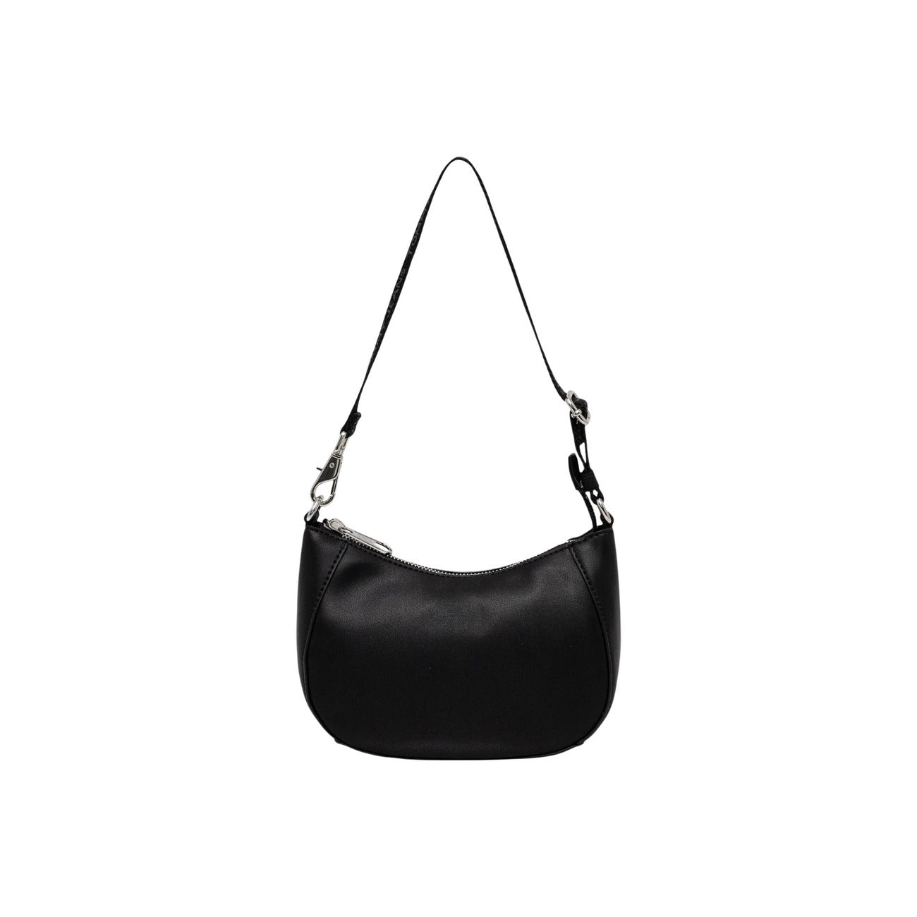Tommy Hilfiger Borsa nera TJW DAILY ELEVATED SHOULDER BAG Donna 17x13.5x6.5 cm vista posteriore