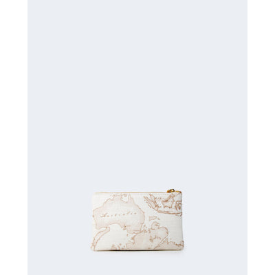 Borsa Donna Alviero Martini Prima Classe Bianca - Stampa Geo Iconica