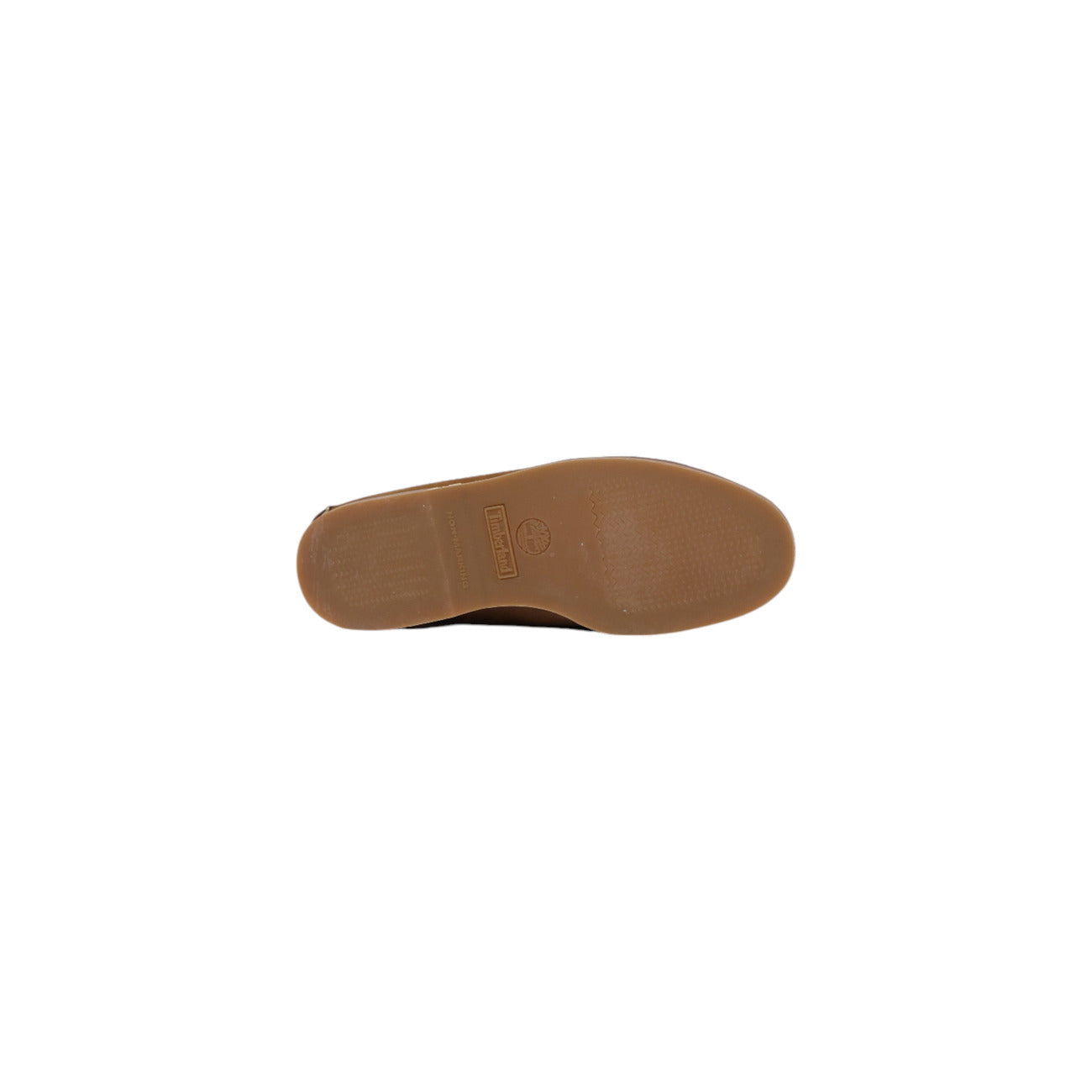 Timberland Classic 2-Eye Marrone; Pelle Premium cucita a mano. Allacciatura a 360°, suola non-marking in gomma. Scarpa da barca uomo versatile, traspirante e duratura. Vista suola 