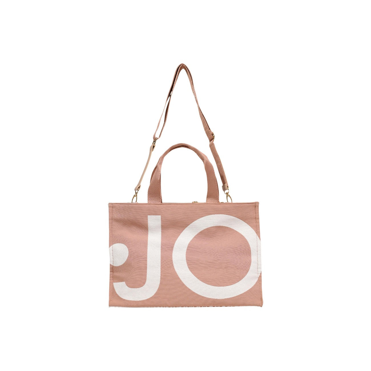 Borsa Shopper Liu Jo 2 L Tote; 100% Poliestere. Maxi logo frontale, design squadrato, doppi manici robusti. Borsa donna grande, leggera e ultra-capiente. Vista posteriore 