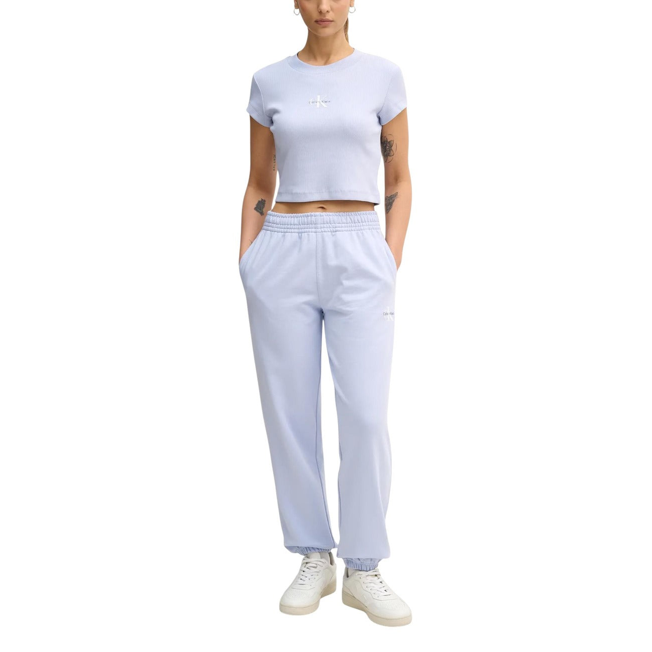 Calvin Klein Jeans
MONOGRAM BABY TEE - T-shirt basic - casual blue Vista frontale 