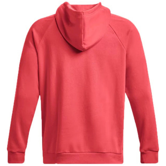 Under Armour Felpa Cappuccio Uomo Corallo Stampa Maniche Lunghe Tasche Anteriori Cotone 80% Poliestere 20% 1379758