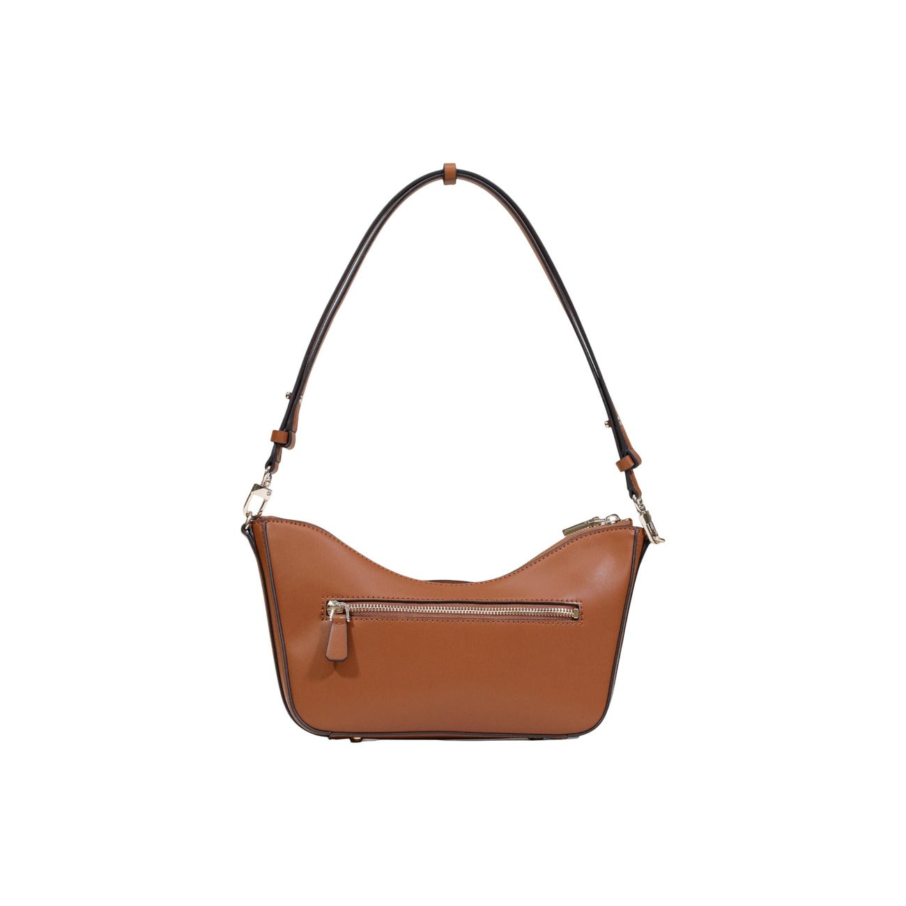 Guess Borsa cuoio JANIE CONVERTIBLE SHOULDER BAG 28x16x5 cm Donna vista posteriore