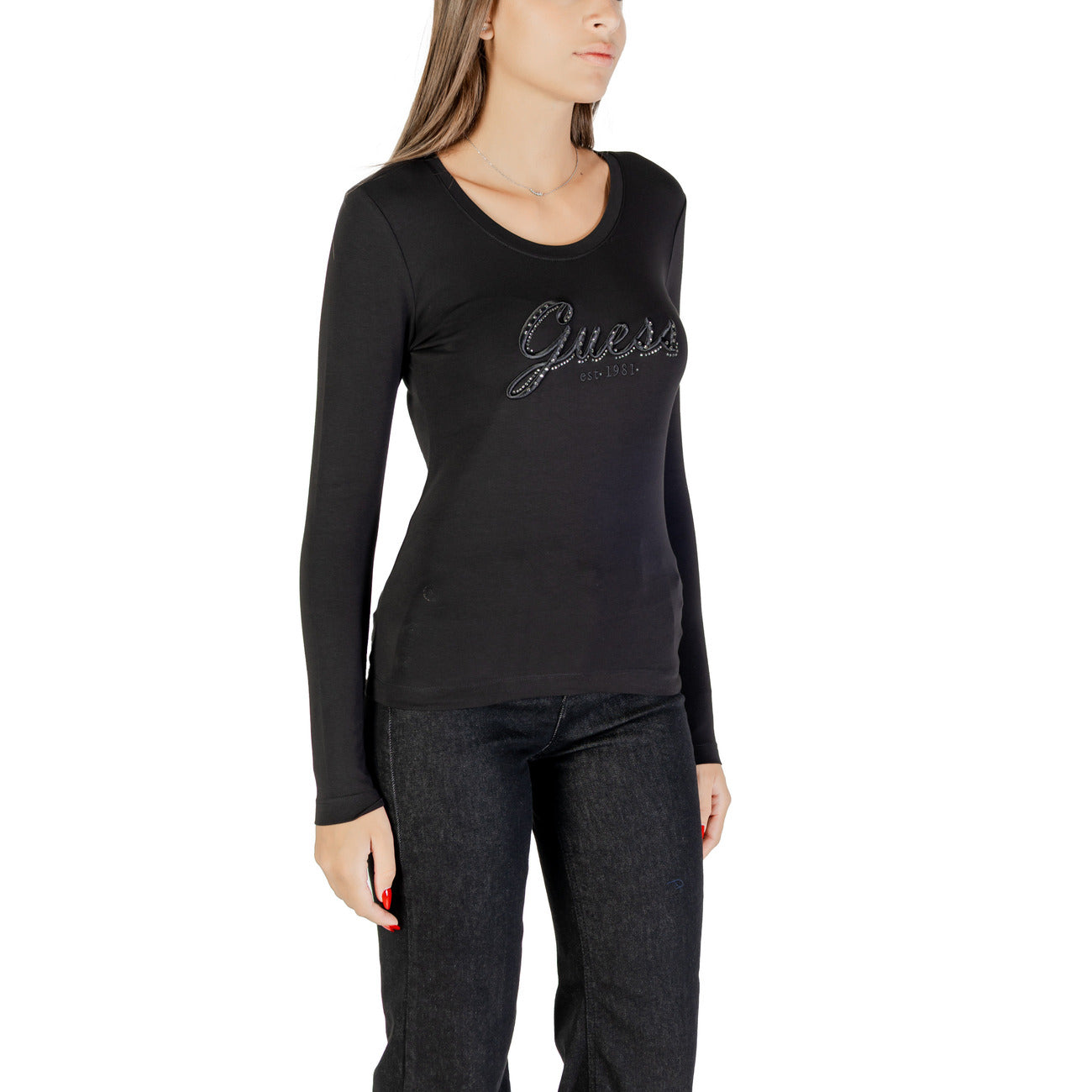 Guess T-Shirt manica lunga Donna