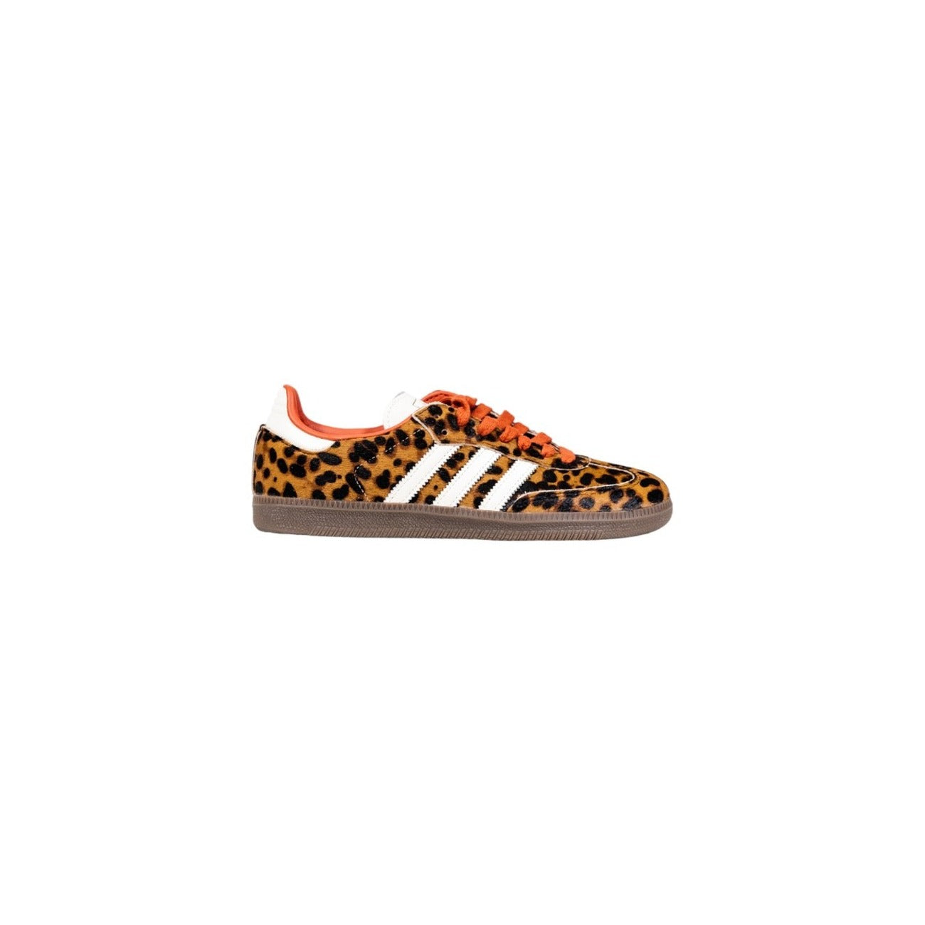 Adidas Originals Sneakers Donna Nere Leopardate con Lacci - Sneakers Pelle Basse Sportive