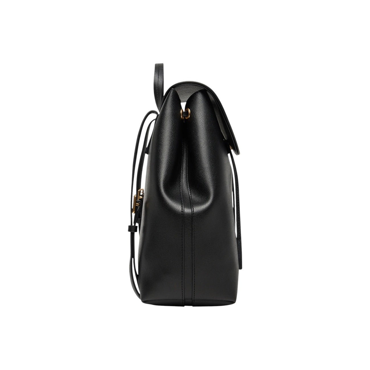 Calvin Klein Zaino Donna Nero Bottone Tasche Interne Poliuretano 100% Autunno Inverno LV04F3297G