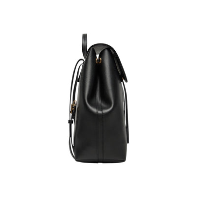 Calvin Klein Zaino Donna Nero Bottone Tasche Interne Poliuretano 100% Autunno Inverno LV04F3297G