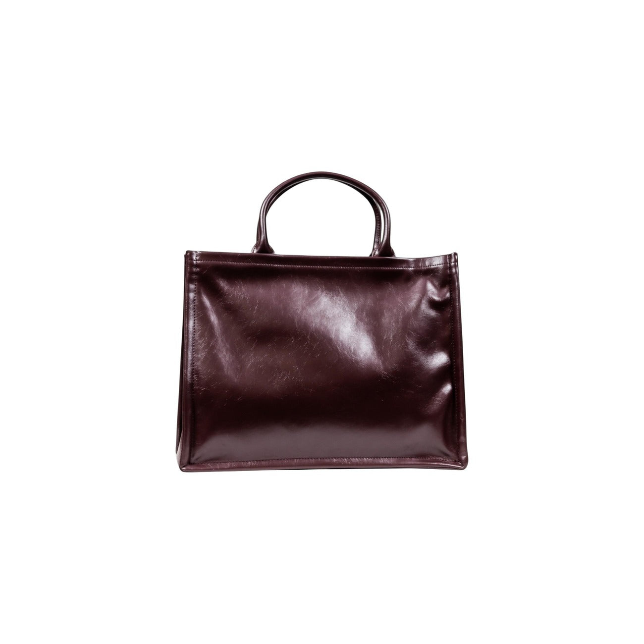 Replay Borsa Donna Bordeaux a Mano con Tracolla Cerniera - Borsa Poliuretano 28x13x13cm