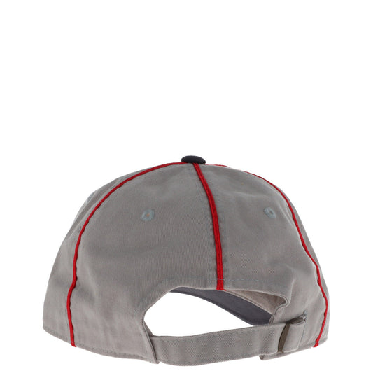 Cappellino Archive Portland Beavers American Needle; 100% cotone grigio, stampa vintage, chiusura regolabile. Stile sportivo classico. Vista posteriore 