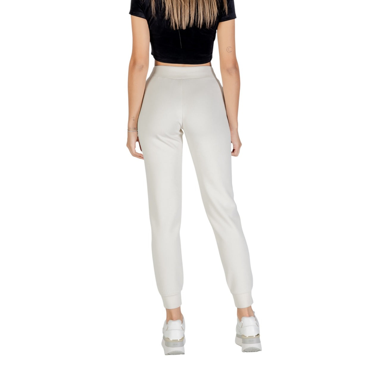 Pantaloni Sportivi Donna Guess Active Bianchi Modal - Stile Casual