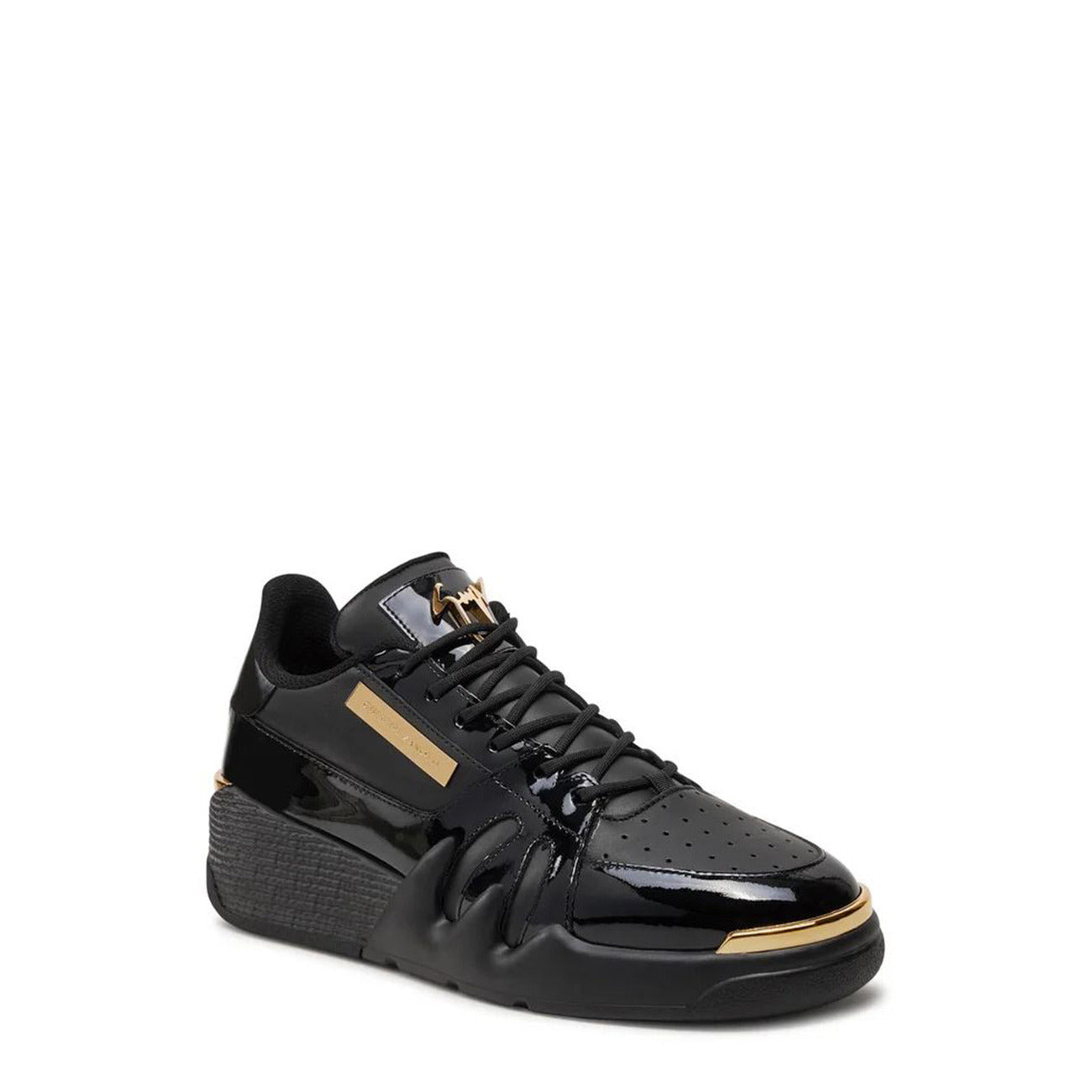 Giuseppe Zanotti Sneakers Uomo Nere V_30839 - Scarpe Pelle 100% Luxury
