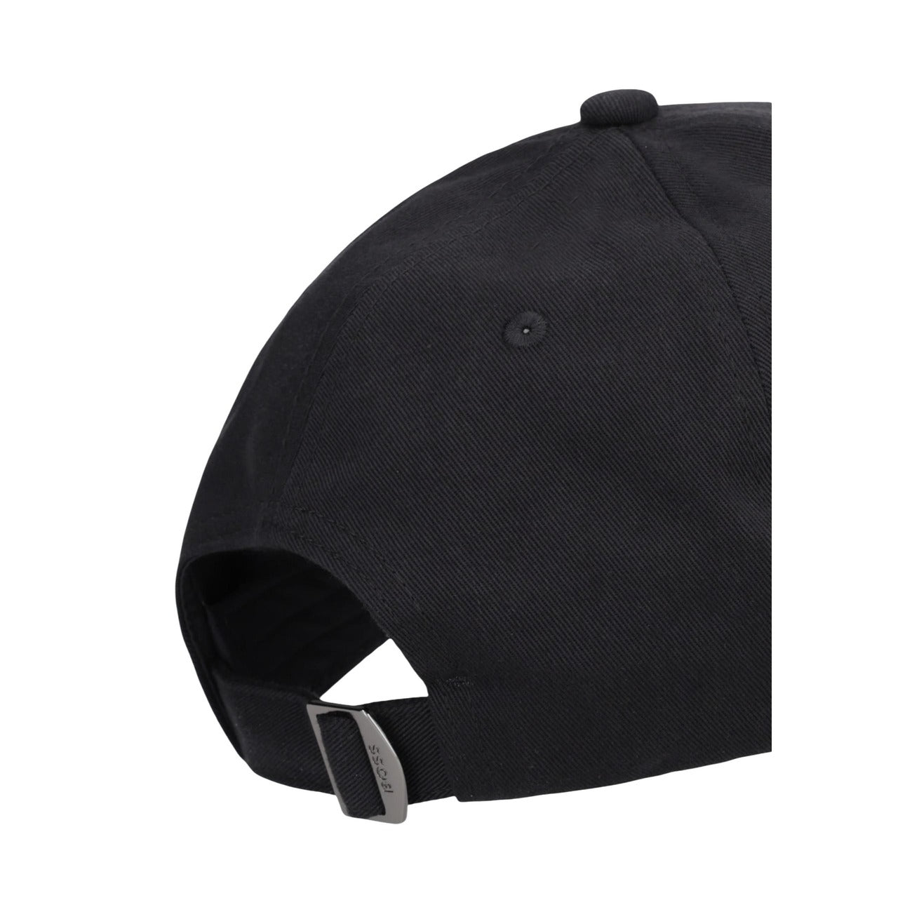 Cappello Boss uomo nero con visiera - vista posteriore retro
