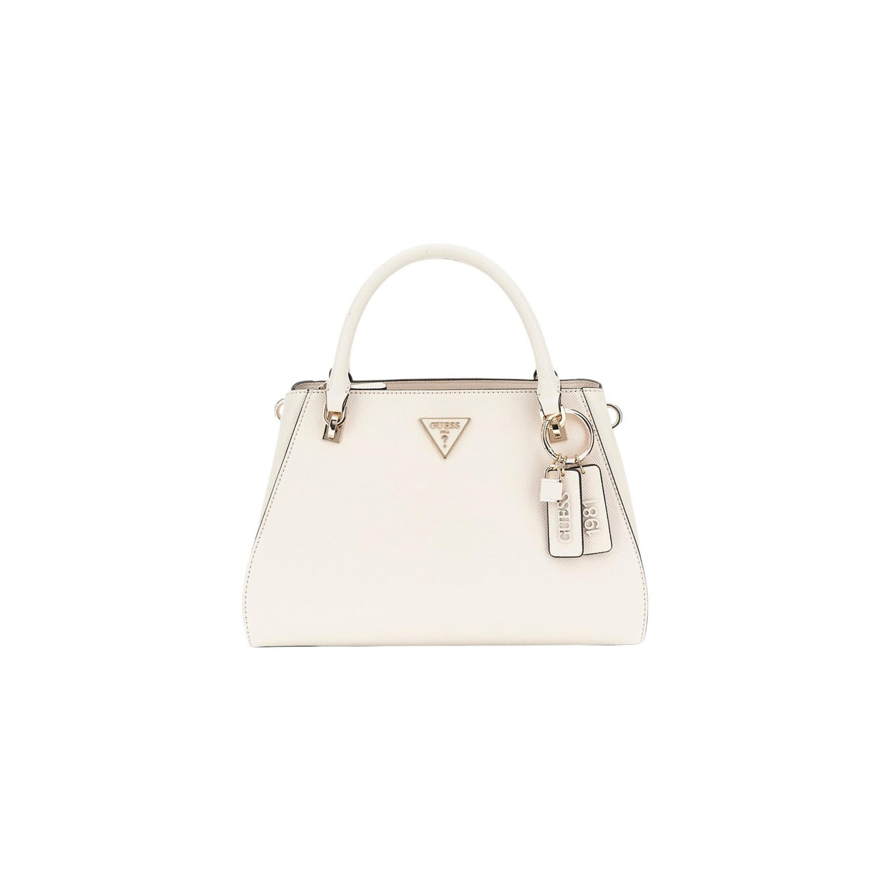 Guess Borsa Donna Nera in Poliuretano 100% a Mano con Tracolla Cerniera Tasche 32x25x12 cm HWZG96 72070
