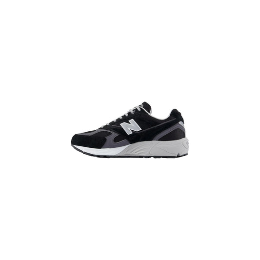 Scarpe New Balance uomo U880R8EU Black Castlerock. Sneakers basse da uomo in camoscio e mesh traspirante con tecnologia ammortizzante ABZORB e stile running anni 2000, scarpe sportive autunno inverno.