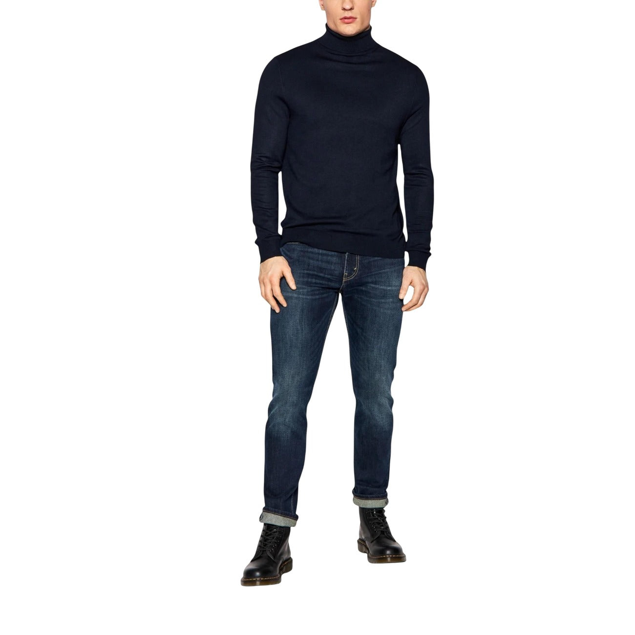Levis® Jeans Uomo Blu in Cotone 99% Elastan 1% con Zip e Bottone Tasche Anteriori e Posteriori 04511-1390