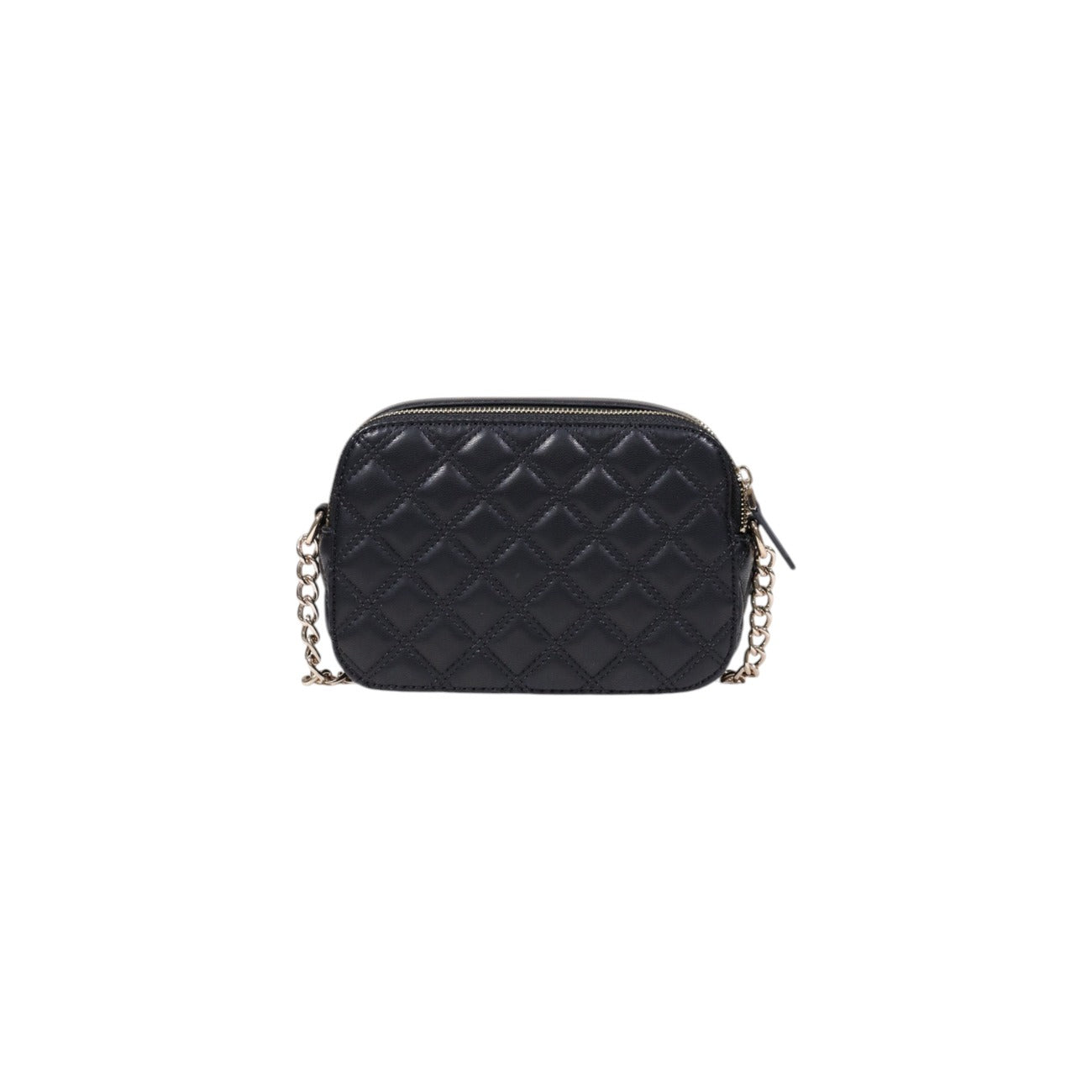 Guess Borsa Donna Nera in Poliuretano 100% con Cerniera Tasche Interne 13x20x7 cm HWQG96 73140
