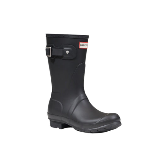 Hunter Stivaletti Donna Nero Monocromo Suola Gomma Poliestere 100% Autunno Inverno WFS1000RMA