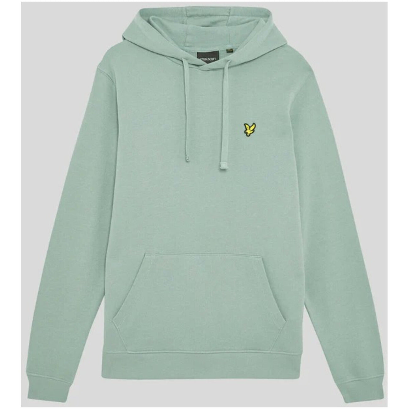Lyle & Scott Felpa Uomo Verde con Cappuccio Maniche Lunghe Tasche Anteriori in Cotone 100% Autunno/Inverno ML416VOG