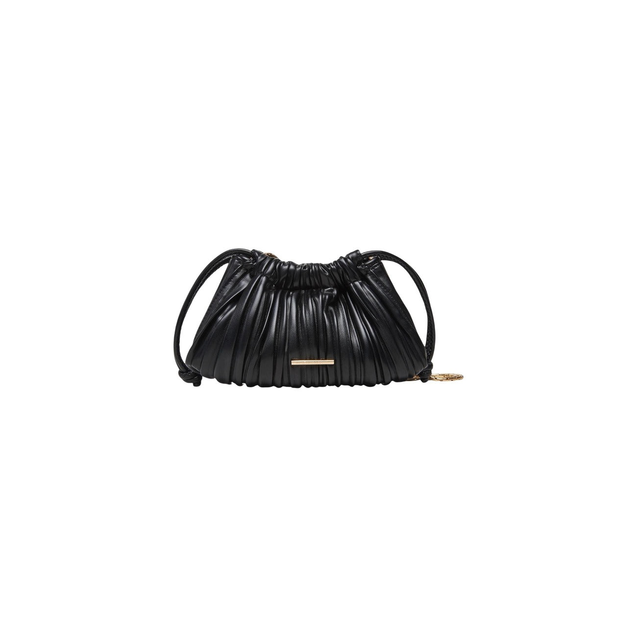 Calvin Klein Borsa Donna Nero Tracolla Lacci Tasca Interna Poliuretano 100% Autunno Inverno LV04F3077G
