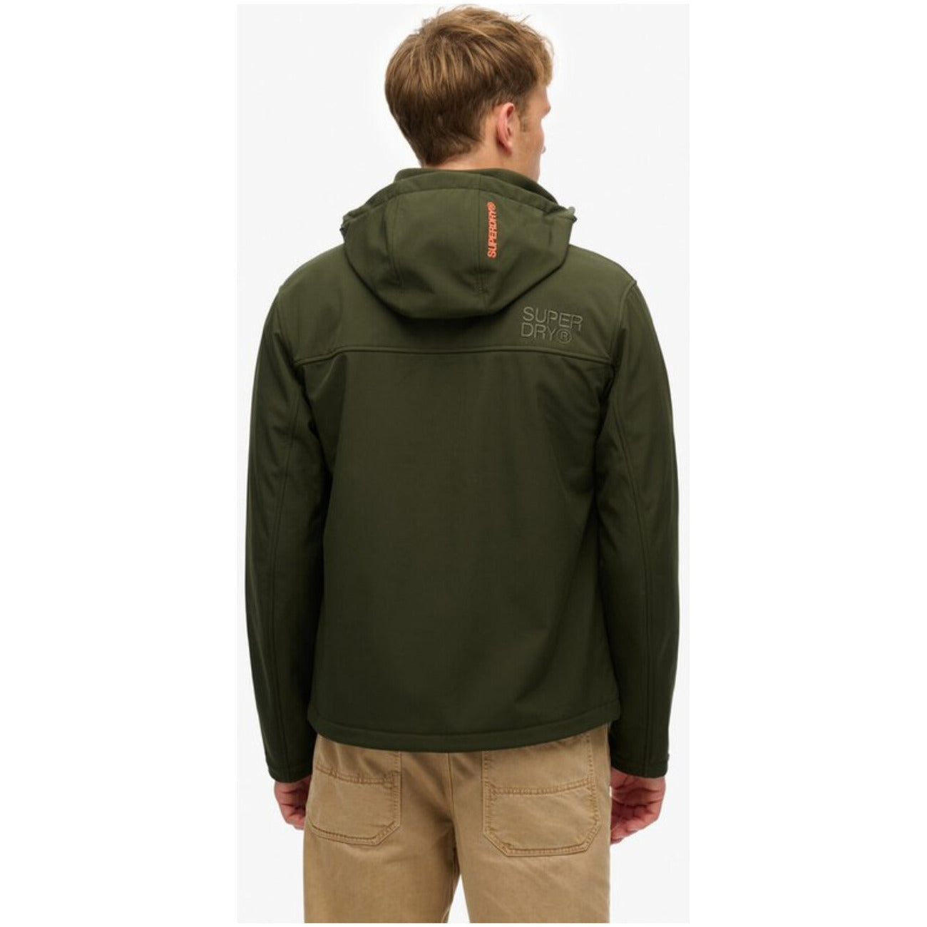 Superdry Giacca Uomo Verde con Cappuccio M5012103A