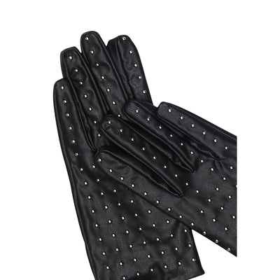 Pieces Guanti Donna Neri - Guanti Poliuretano