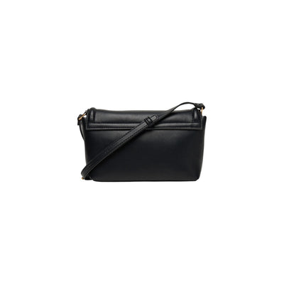 Calvin Klein Women's Black Shoulder Bag - Bag with Button and Internal Pocket 19x12x7cm