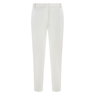 Pinko Pantaloni Donna Bianco Viscosa Nylon Elastan Primavera Estate V_32677
