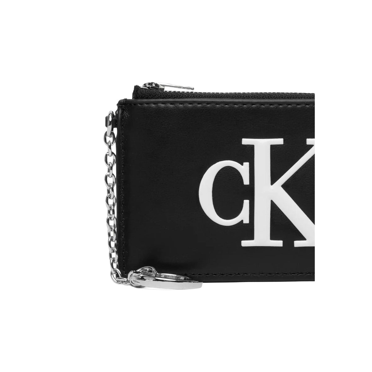 Portafogli donna Calvin Klein – Portacarte con zip e protezione RFID monogramma LV04F1280GBAP.
