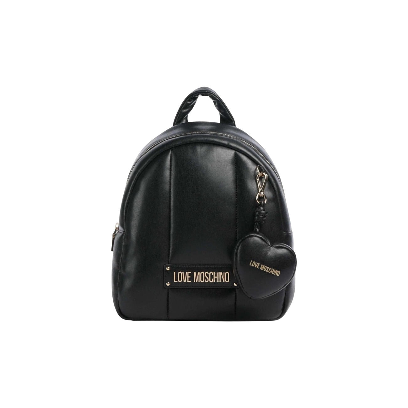 Love Moschino Zaino Donna Nero Cerniera Tasche Interne Esterne Poliuretano 100% Autunno Inverno JC4324PP0N