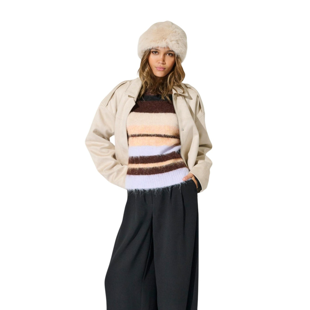 Cappello bucket donna ONLY – Cappello pesca in ecopelliccia sintetica 15366613.