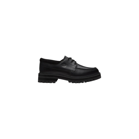 Scarpe eleganti stringate uomo Timberland HAYD LACE UP nere. Calzature casual sostenibili in 100% pelle con fodera in tessuto riciclato ReBOTL™ e suola in gomma ad aderenza ottimale.