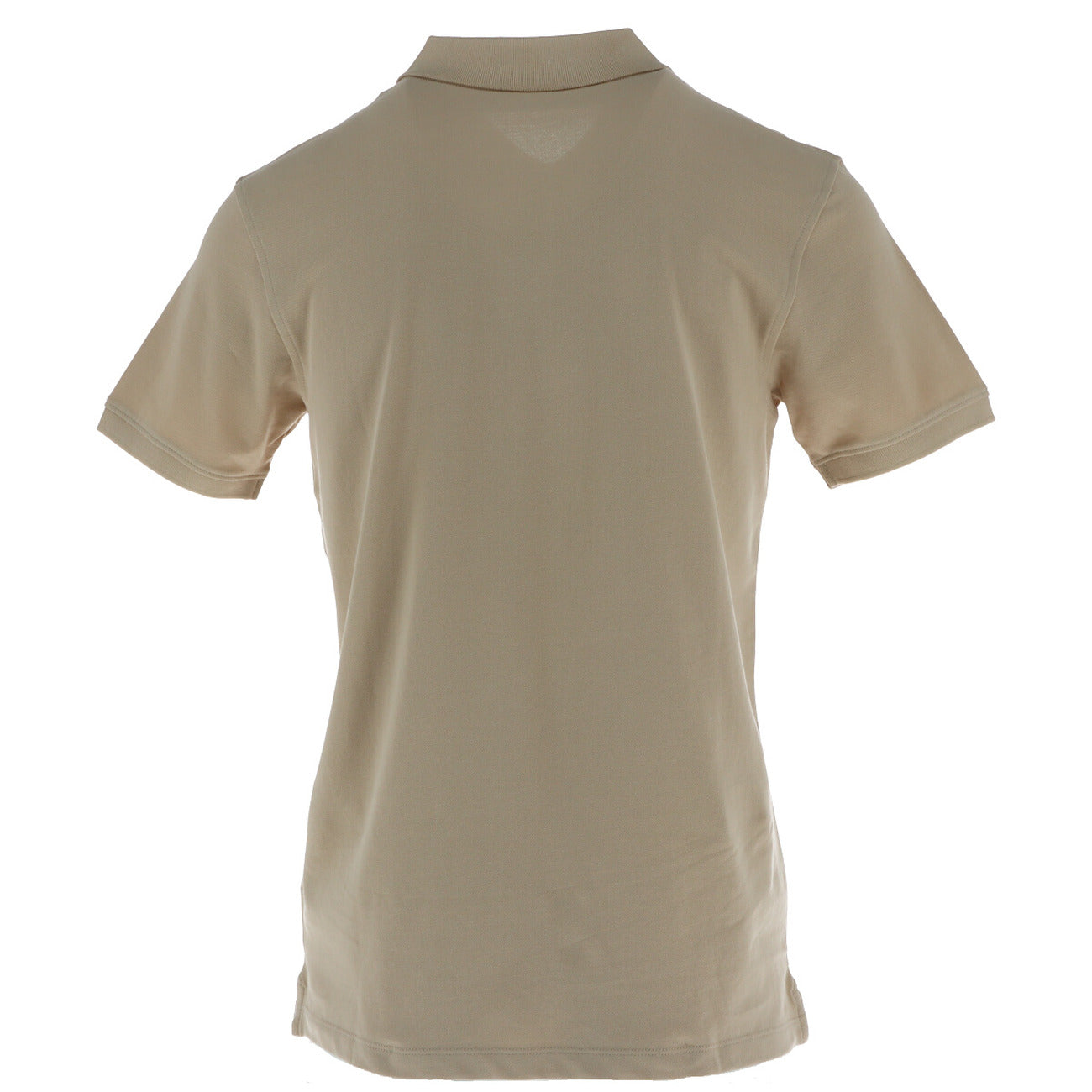 Polo uomo Timberland Millers River beige a maniche corte in piqué primavera estate - vista posteriore