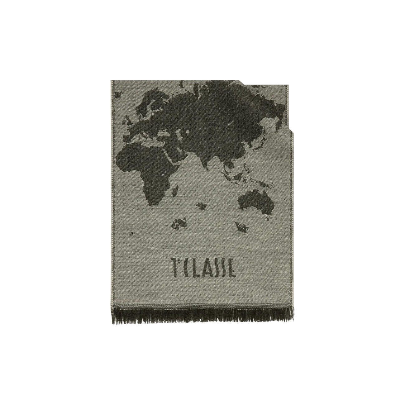 Alviero Martini Prima Classe Sciarpa Donna Grigia con Stampa - Sciarpa Invernale 180x33cm