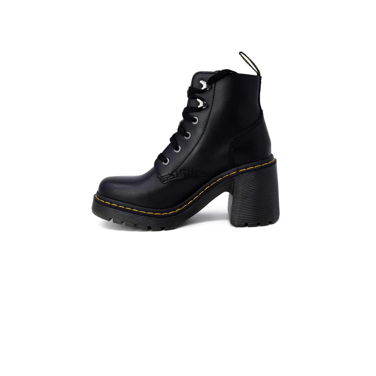Dr. Martens Stivaletti Donna Nero Monocromo Lacci Tacco 3.5 cm Pelle Autunno Inverno 27613001