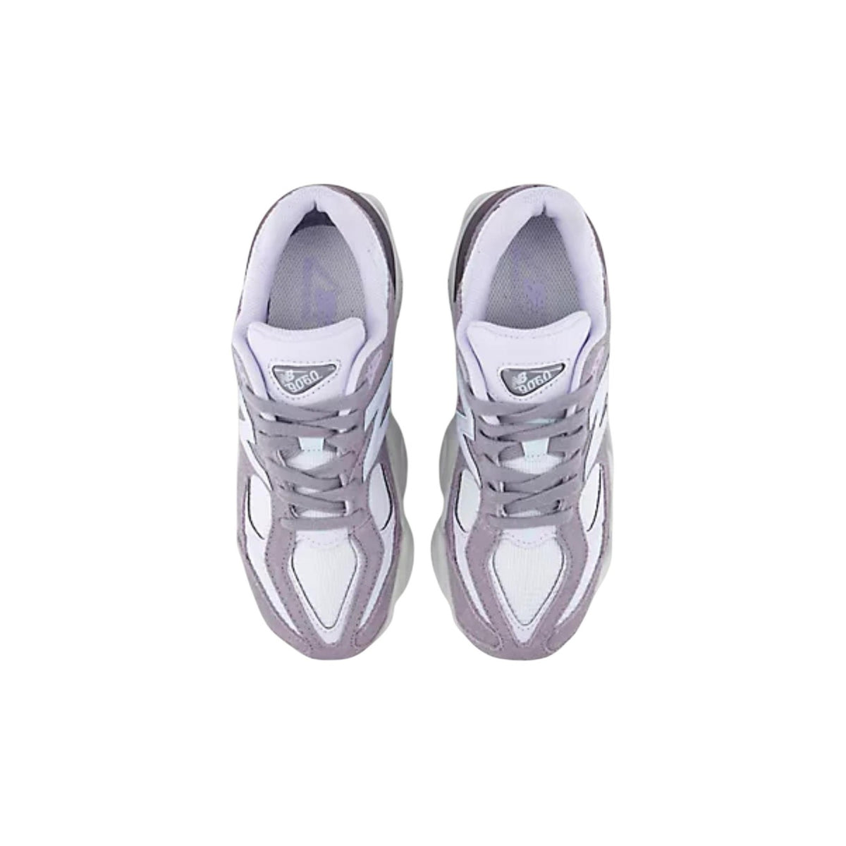 Sneakers donna New Balance 9060 – Scarpe sportive viola e grigie in camoscio G9060749.